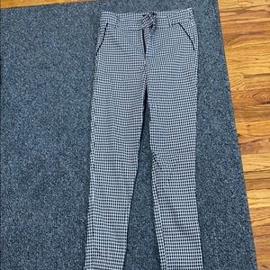 Black and white dress pants size 4